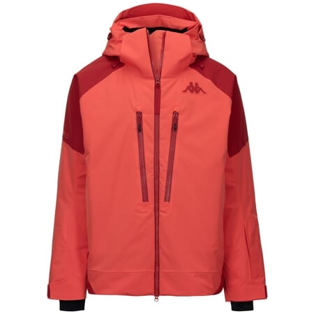 6CENTO 602C lyžařská bunda  orange/red
