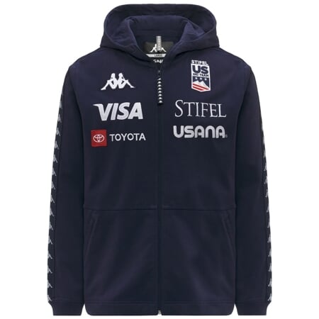 222 BANDA ARUFEOD US mikina tm.modrá