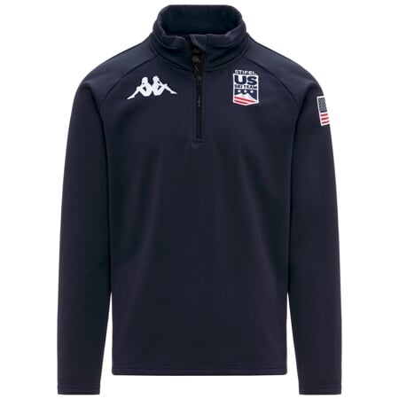 8CENTO 821 US mikina tm.modrá