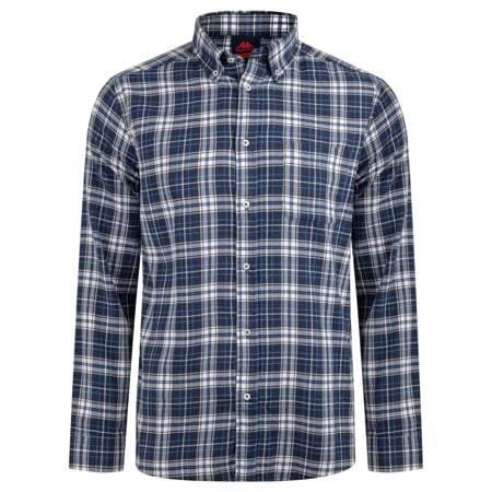 KURUK košile bílomodrá kostka