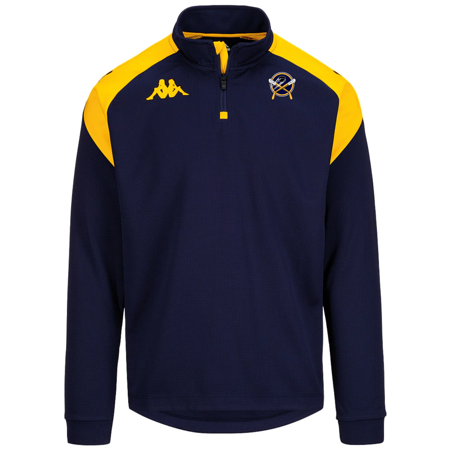 LOVATO mikina HC Střelci Jr modrá-žlutá