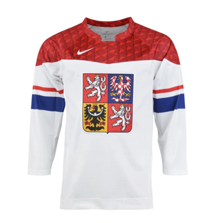 DRES IIHF REPLICA CZECH REPUBLIC WHITE bílá
