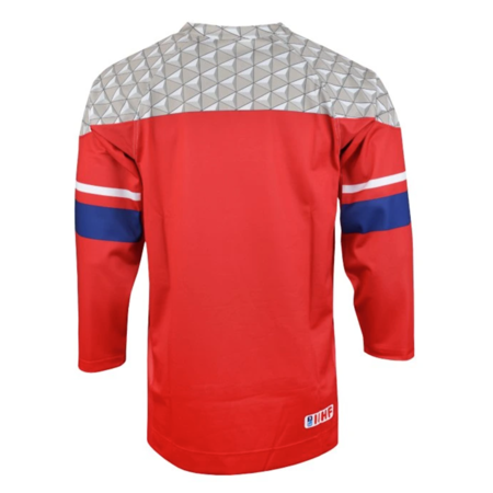 DRES IIHF REPLICA CZECH REPUBLIC RED červená