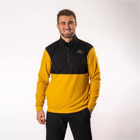 LOGO EGAPI 1/2 ZIP MIKINA PŮLENÁ