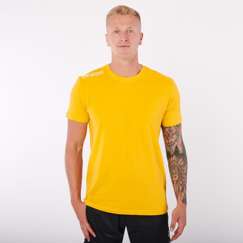 LOGO KAFERS triko žlutá
