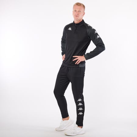 KAPPA4SOCCER TRIESTE mikina černá