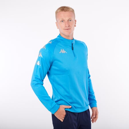 KAPPA4SOCCER TRIESTE mikina azurová