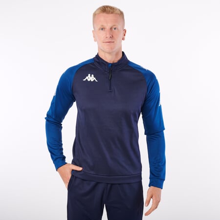 KAPPA4SOCCER TRIESTE mikina tmavě modrá