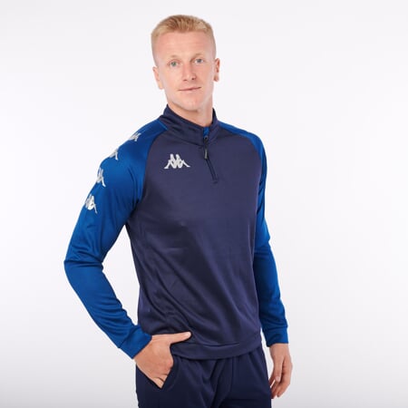 KAPPA4SOCCER TRIESTE mikina tmavě modrá