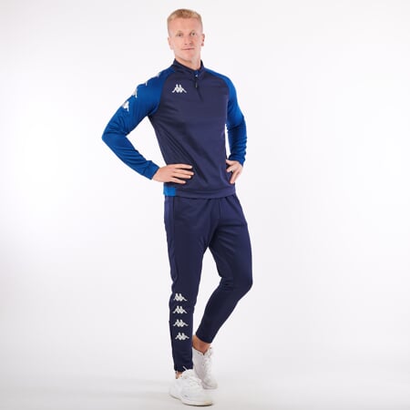 KAPPA4SOCCER TRIESTE mikina tmavě modrá