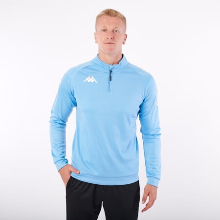 KAPPA4SOCCER TRIESTE mikina tyrkysová