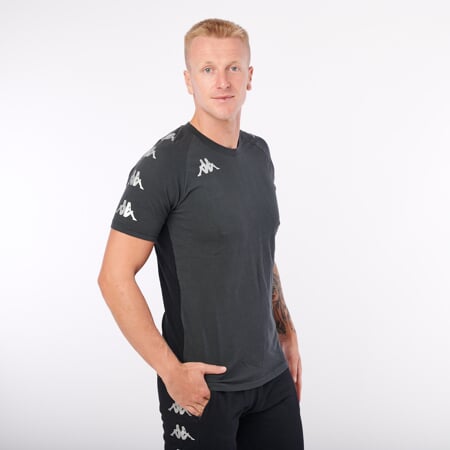 KAPPA4SOCCER ANCONE tričko tmavě šedá