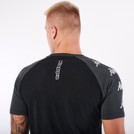 KAPPA4SOCCER ANCONE tričko tmavě šedá