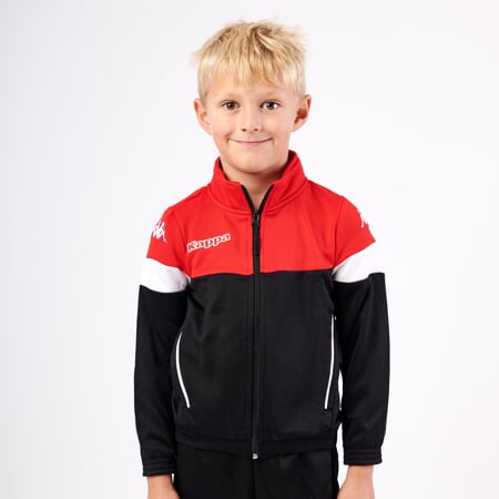 VACONE mikina Jr černá/červená
