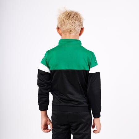 VACONE mikina Jr černá/zelená