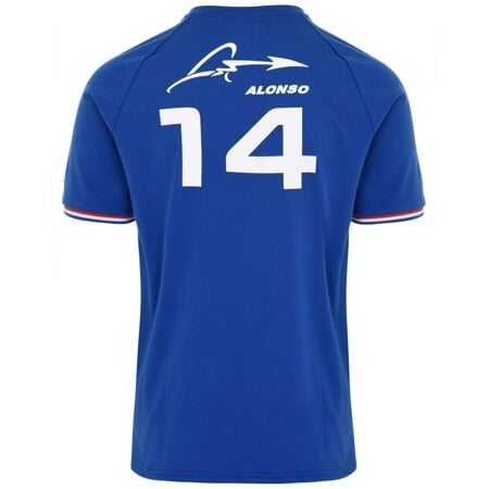 ARGLAN ALONSO ALPINE F1 tričko modrá