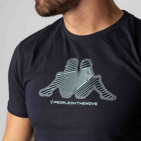 LOGO ERMY tričko tm.modrá