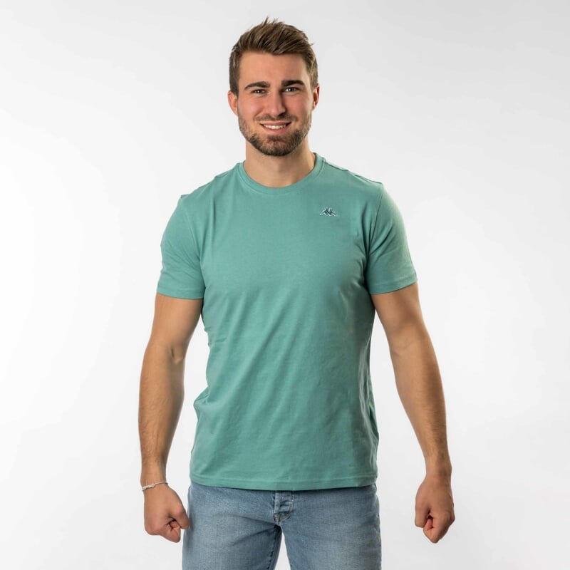 LUC tričko  zelenomodrá