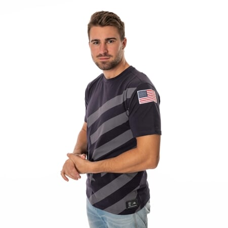 AYBA2 FLAG US triko tmavě modrá