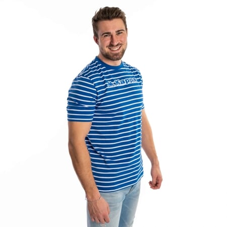 LOGO FERIC triko  modrobílý proužek