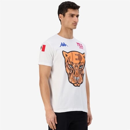 CHARLTONIS MEX triko bílá/oranžová