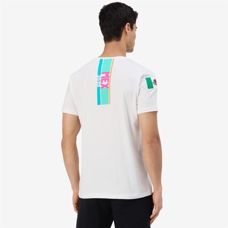 CHARLTONIS MEX triko bílá/oranžová