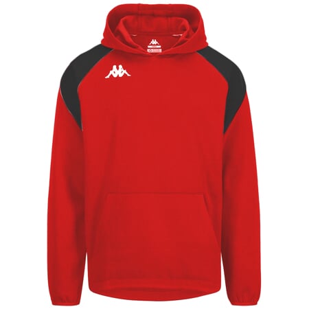 KAPPA4FOOTBALL LIANTO mikina červená/černá
