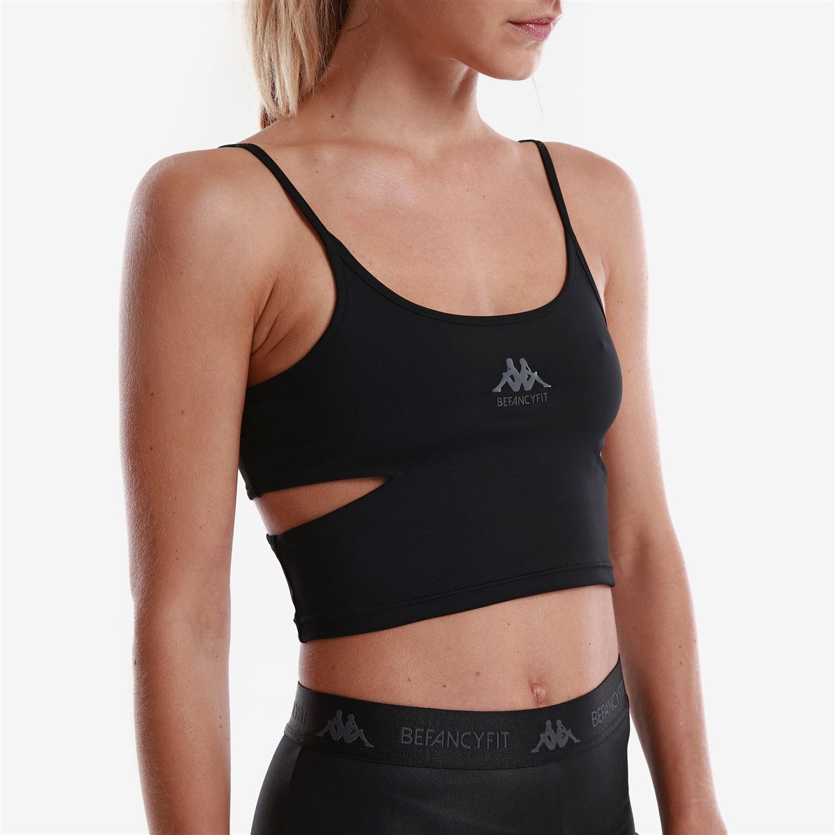 AUTHENTIC BEFANCYFIT BUBBLE top černá