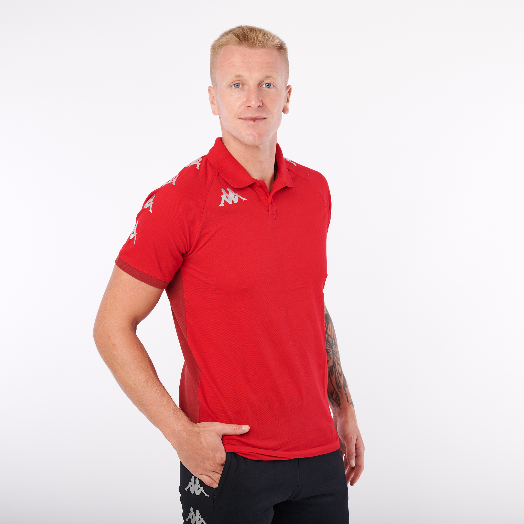 KAPPA4SOCCER CALDES polokošile červená