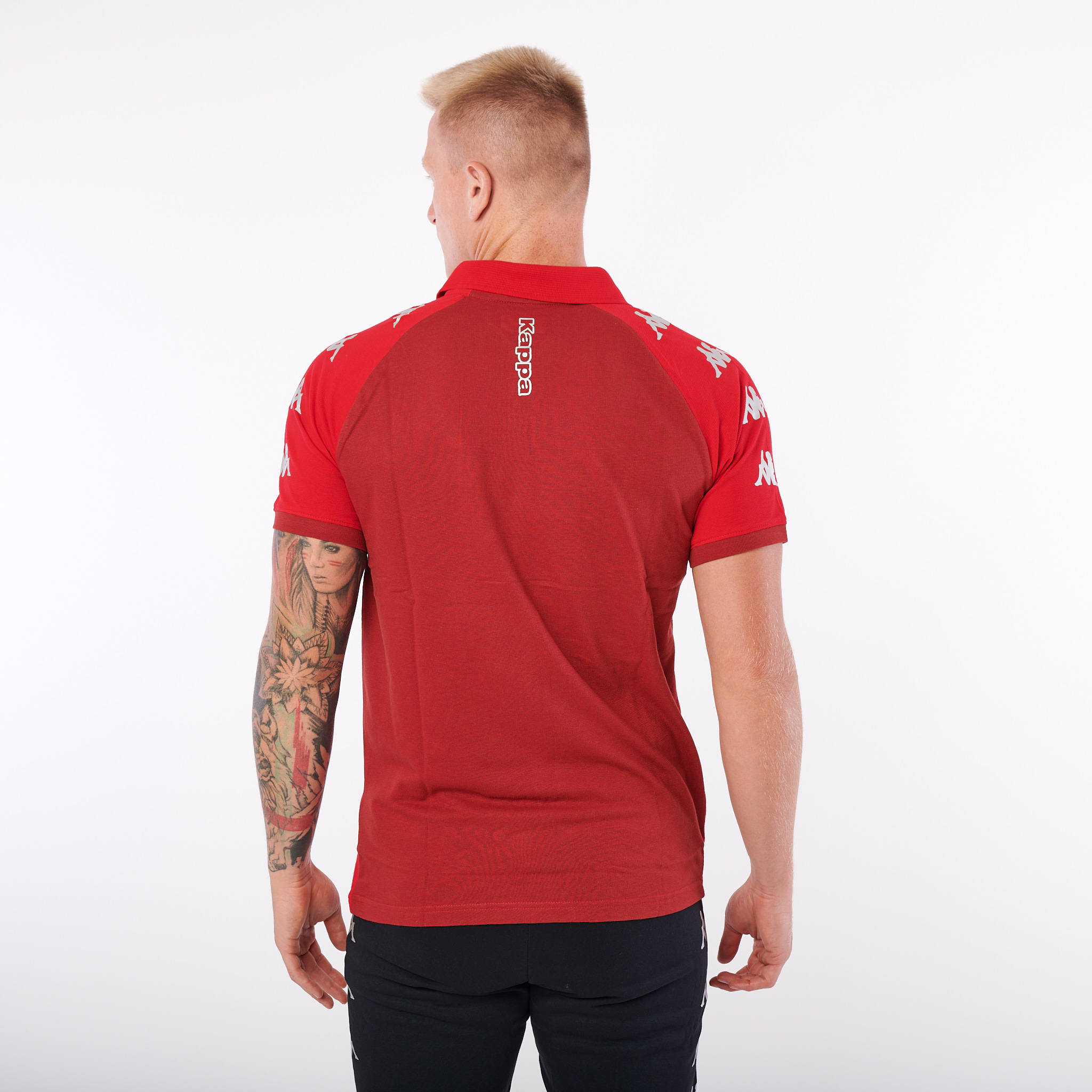 KAPPA4SOCCER CALDES polokošile červená