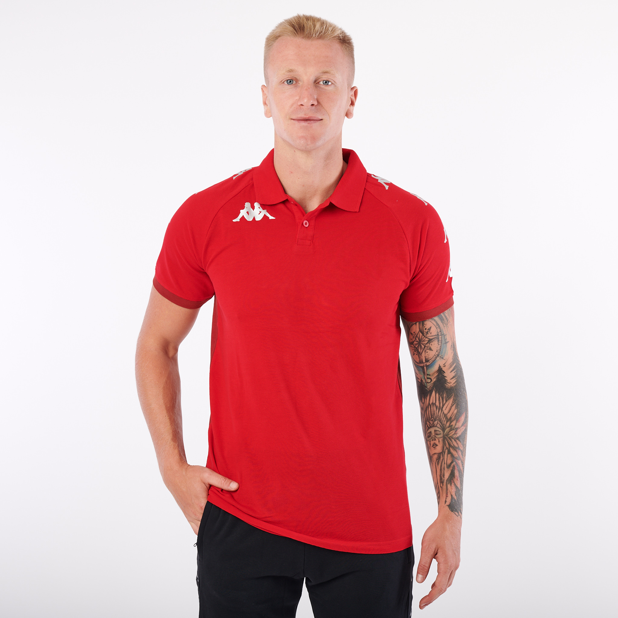 KAPPA4SOCCER CALDES polokošile červená