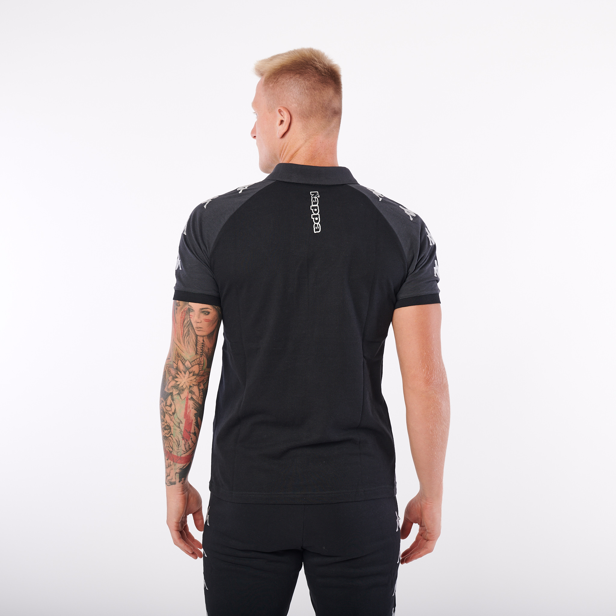 KAPPA4SOCCER CALDES polokošile tmavě šedá