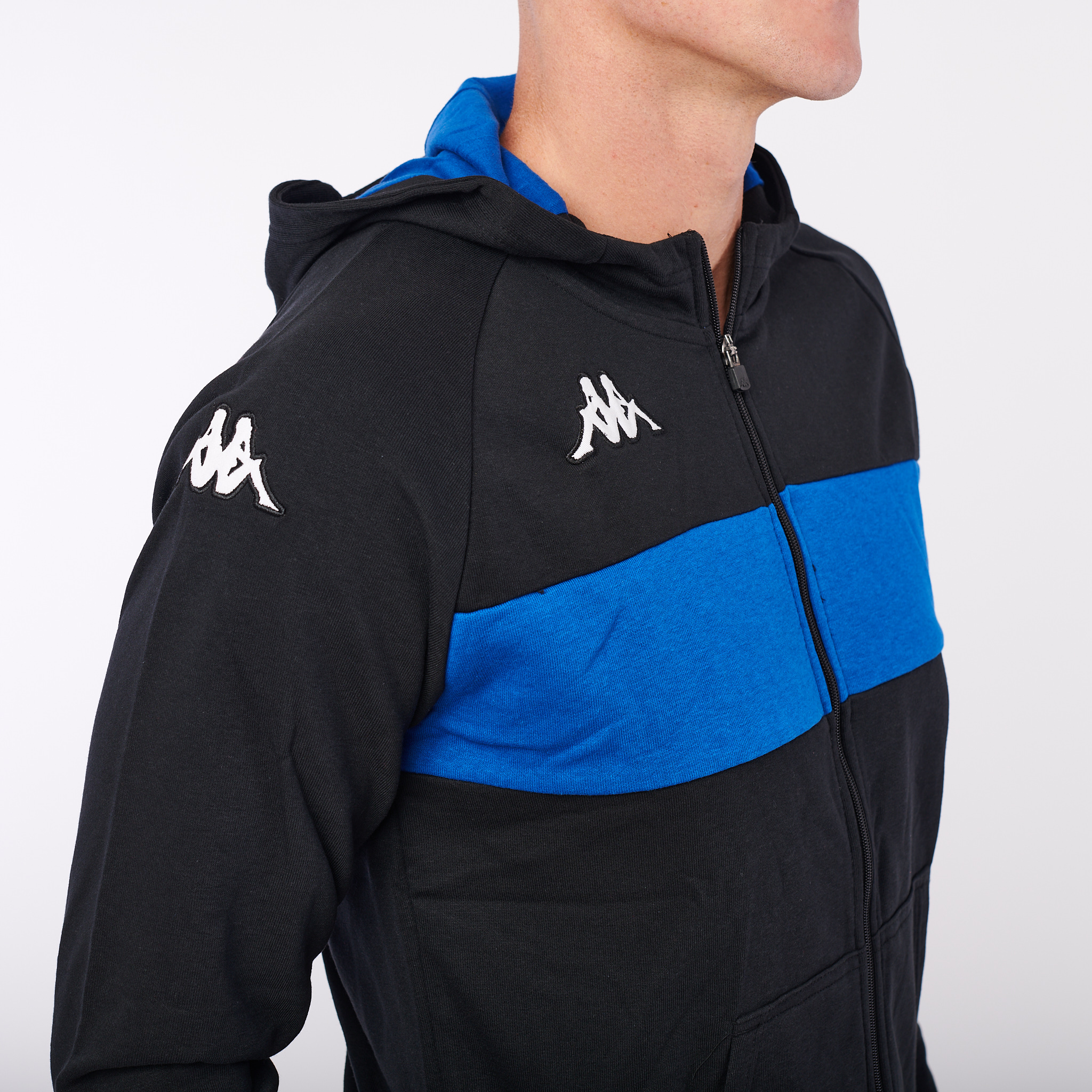 KAPPA4SOCCER DACCIOZI mikina černá/modrá