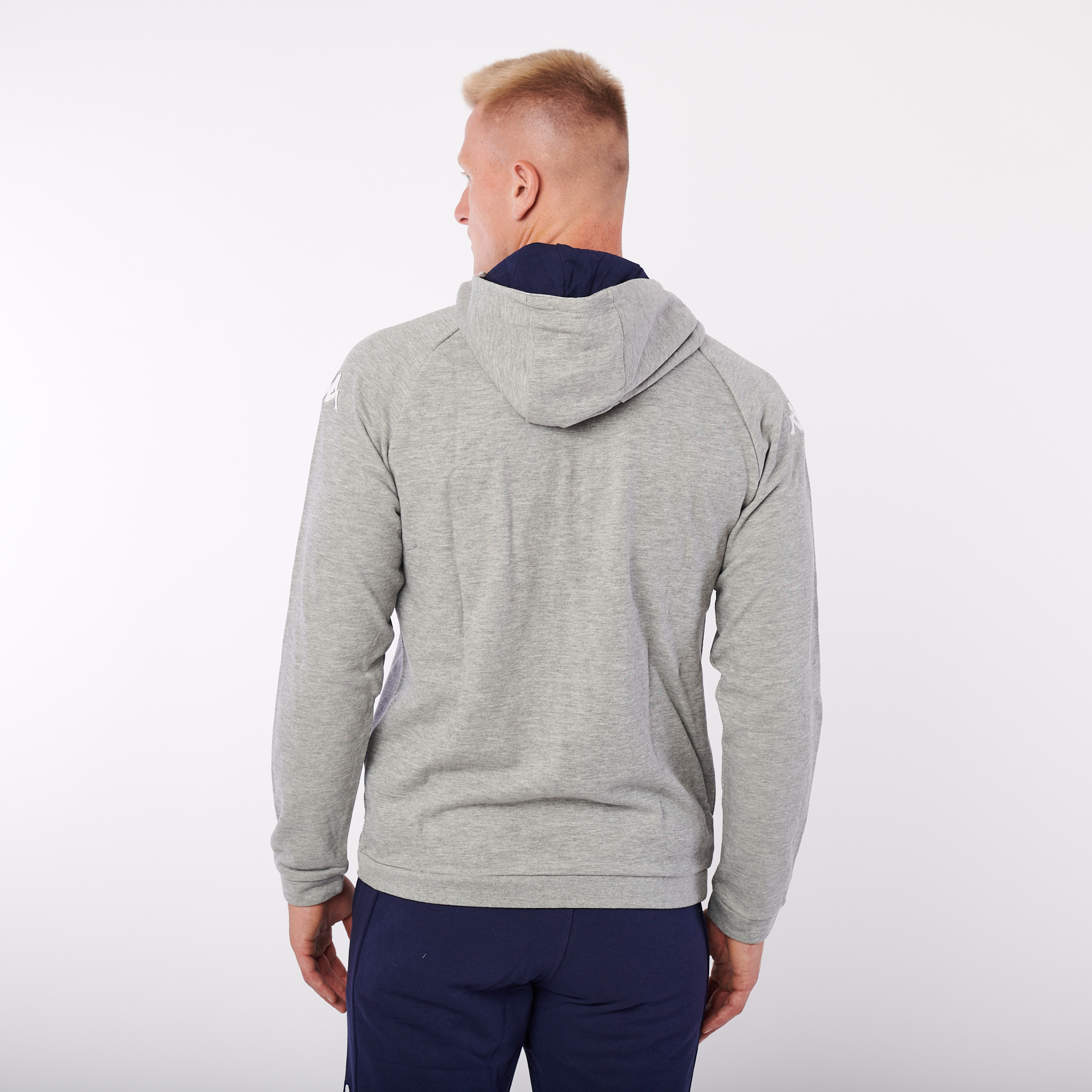 KAPPA4SOCCER DACCIOZI mikina šedá/tmavě modrá