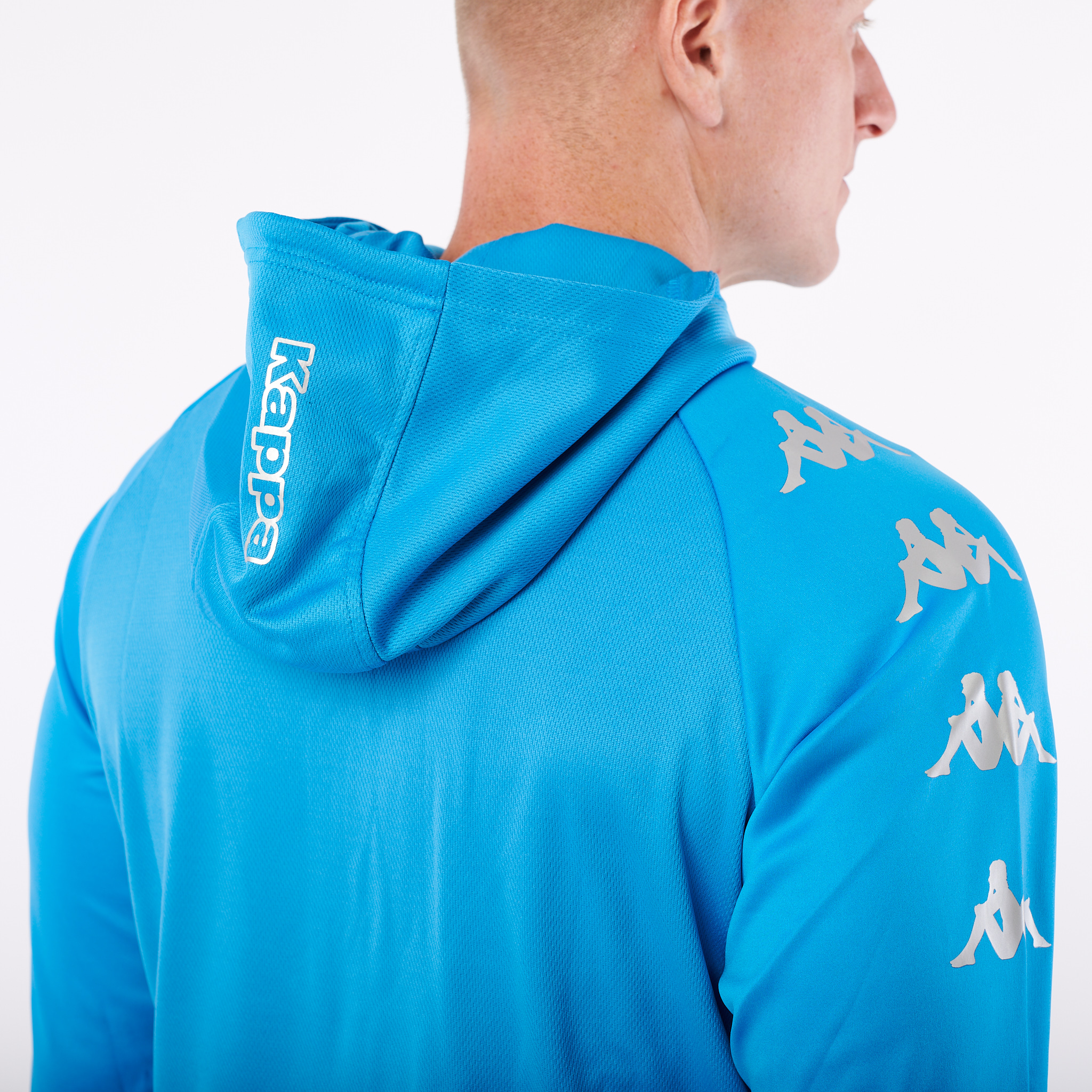 KAPPA4SOCCER TORTONA mikina azurová
