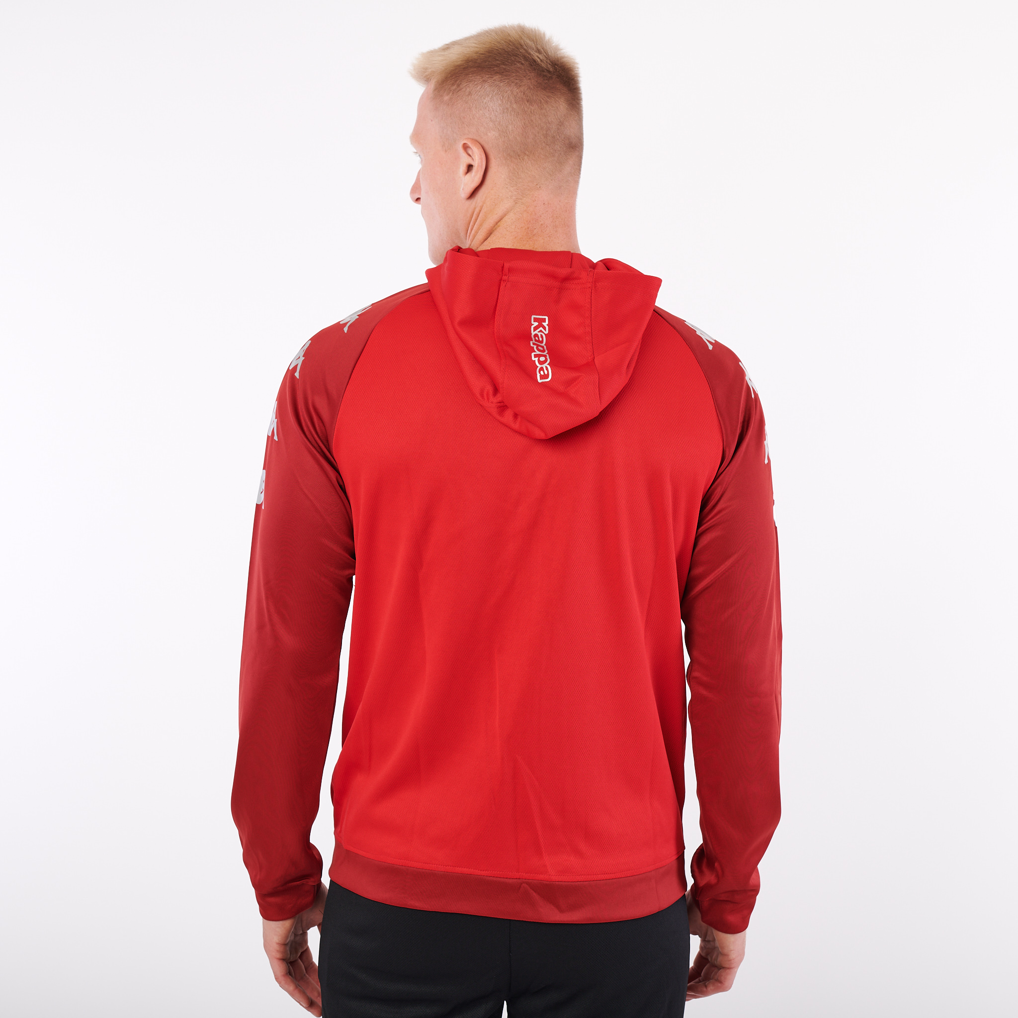 KAPPA4SOCCER TORTONA mikina červená