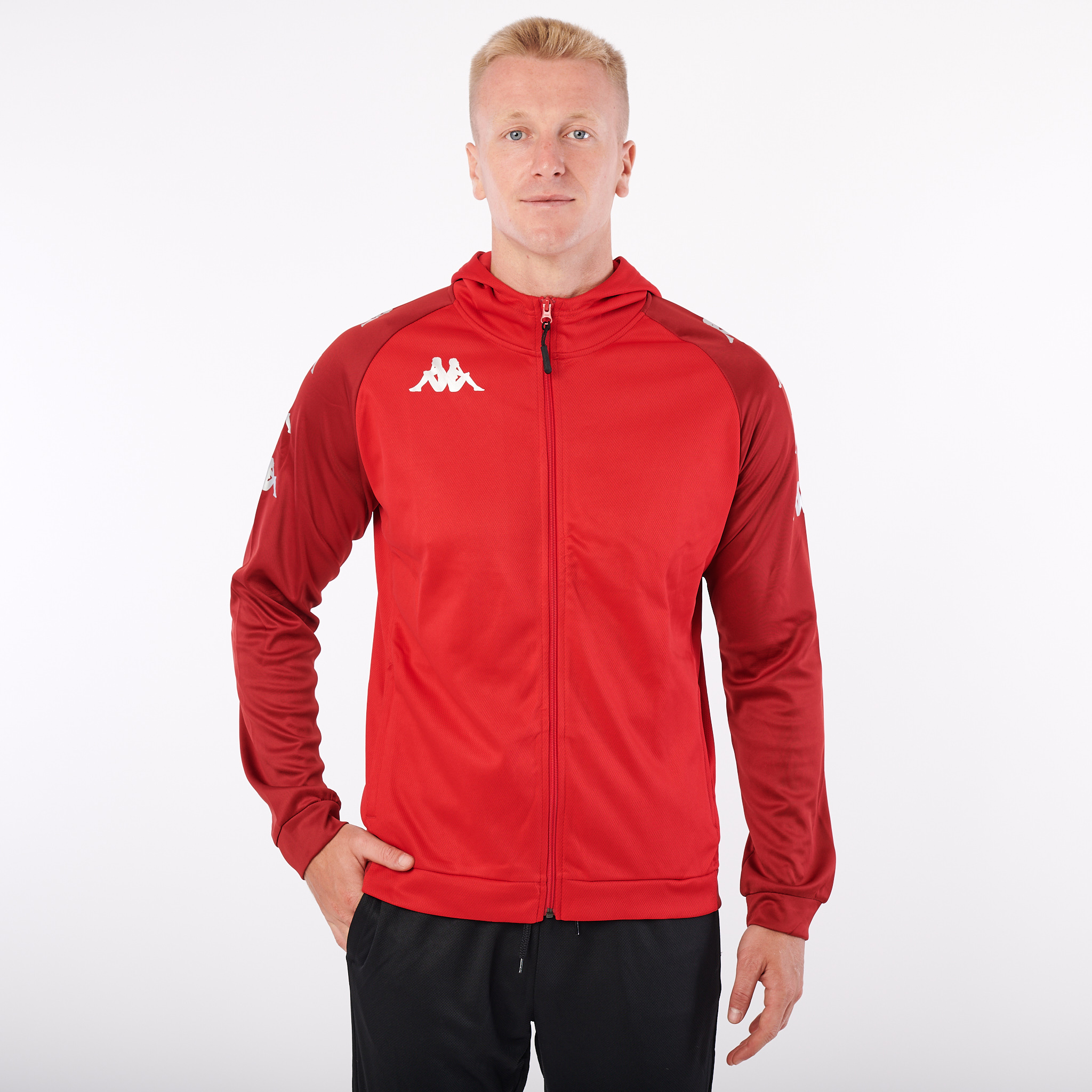 KAPPA4SOCCER TORTONA mikina červená