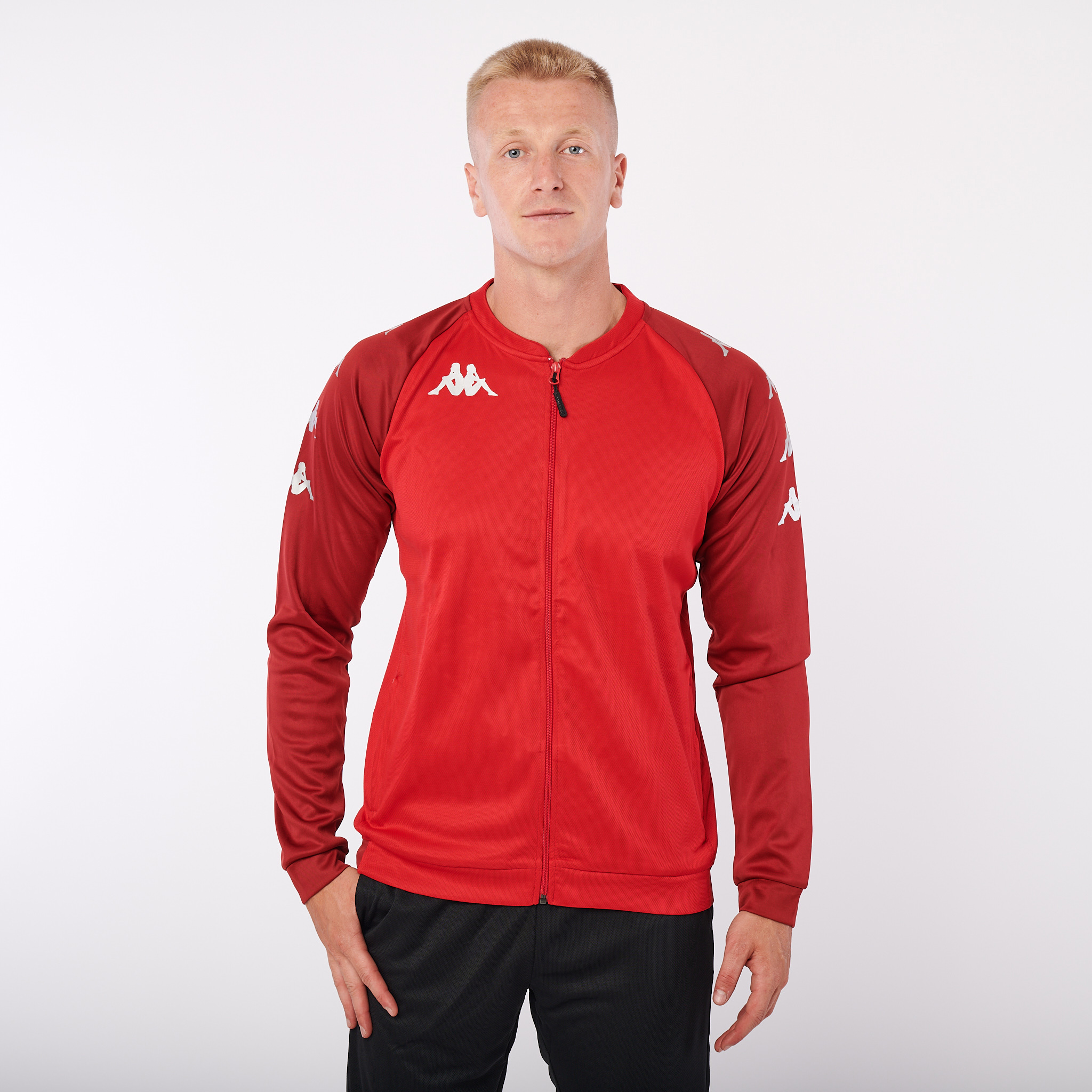 KAPPA4SOCCER VERONE bunda červená