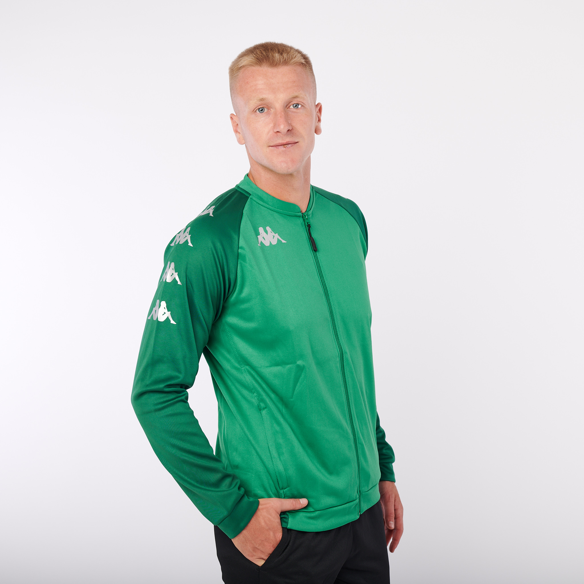 KAPPA4SOCCER VERONE bunda zelená