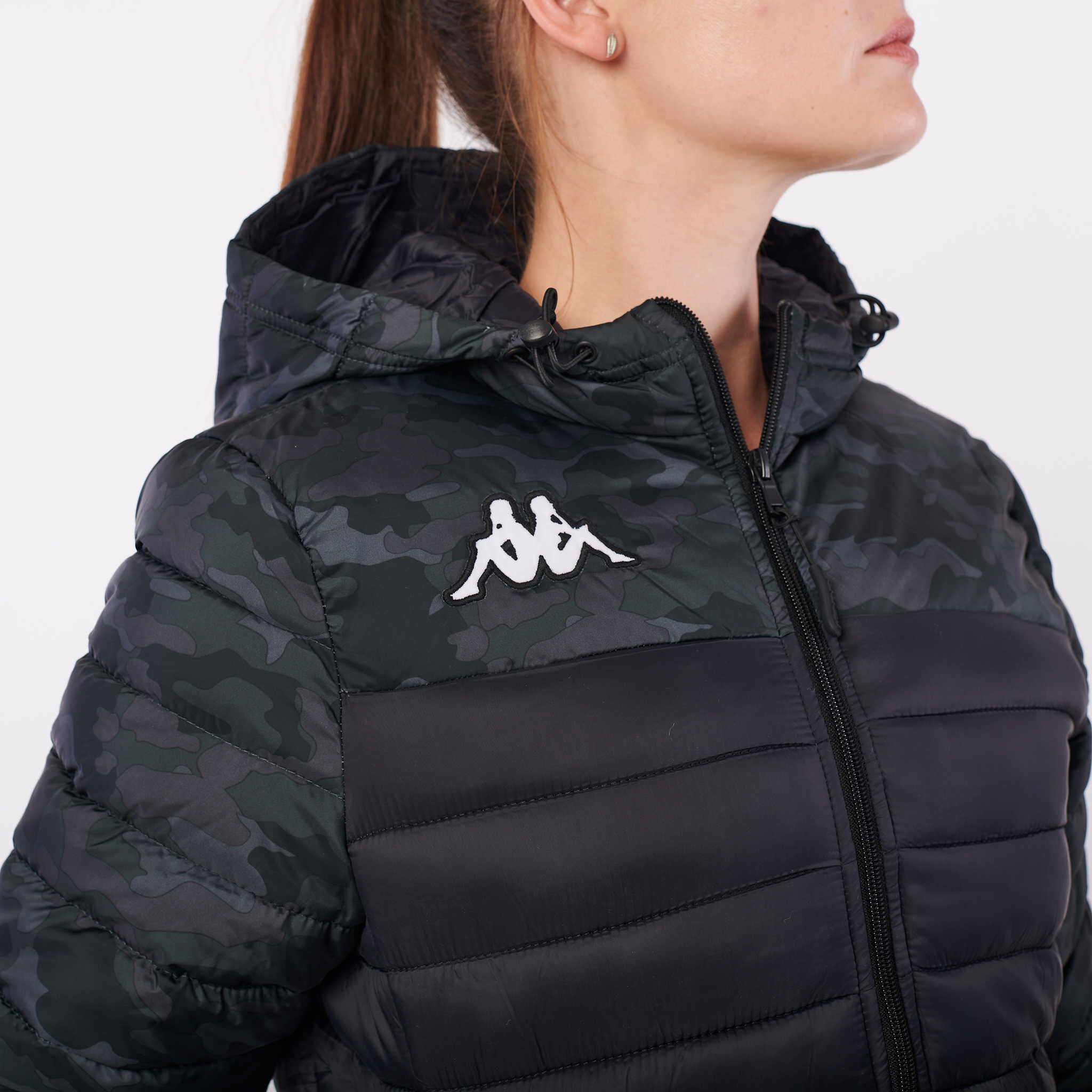 LAMEZIA bunda černá/camo