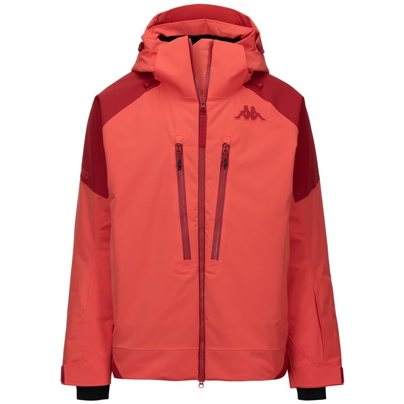 6CENTO 602C lyžařská bunda  orange/red