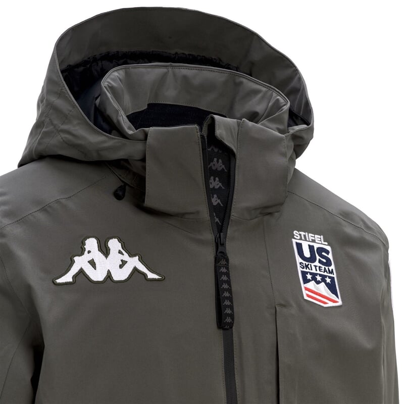 8CENTO 806 US lyžařská bunda zelená