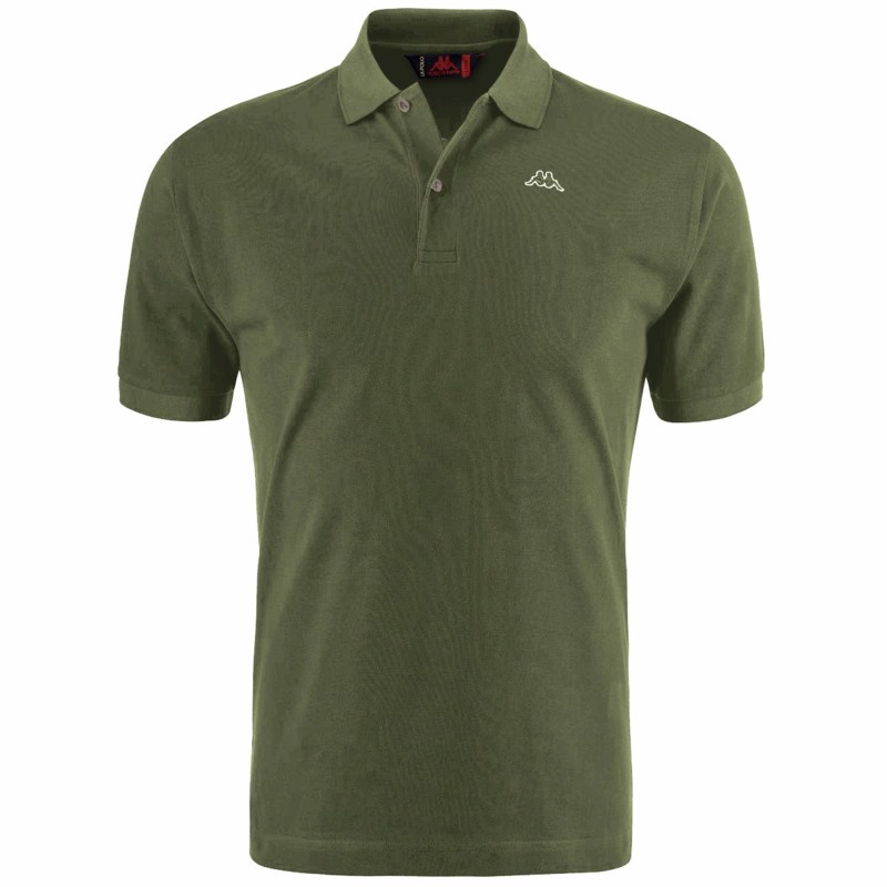 AARAU polo khaki zelená