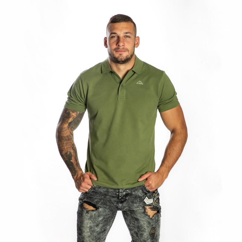 AARAU polo khaki zelená