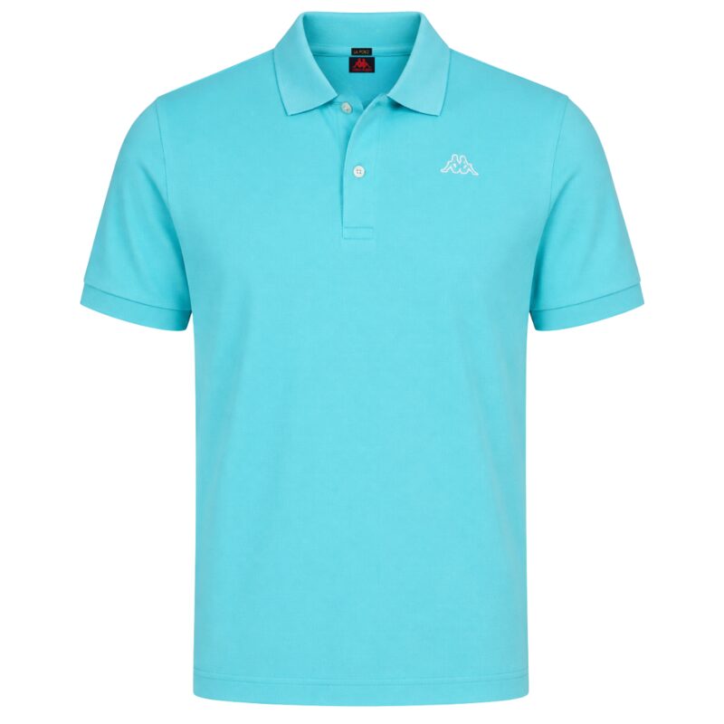 AARAU polo tyrkysová