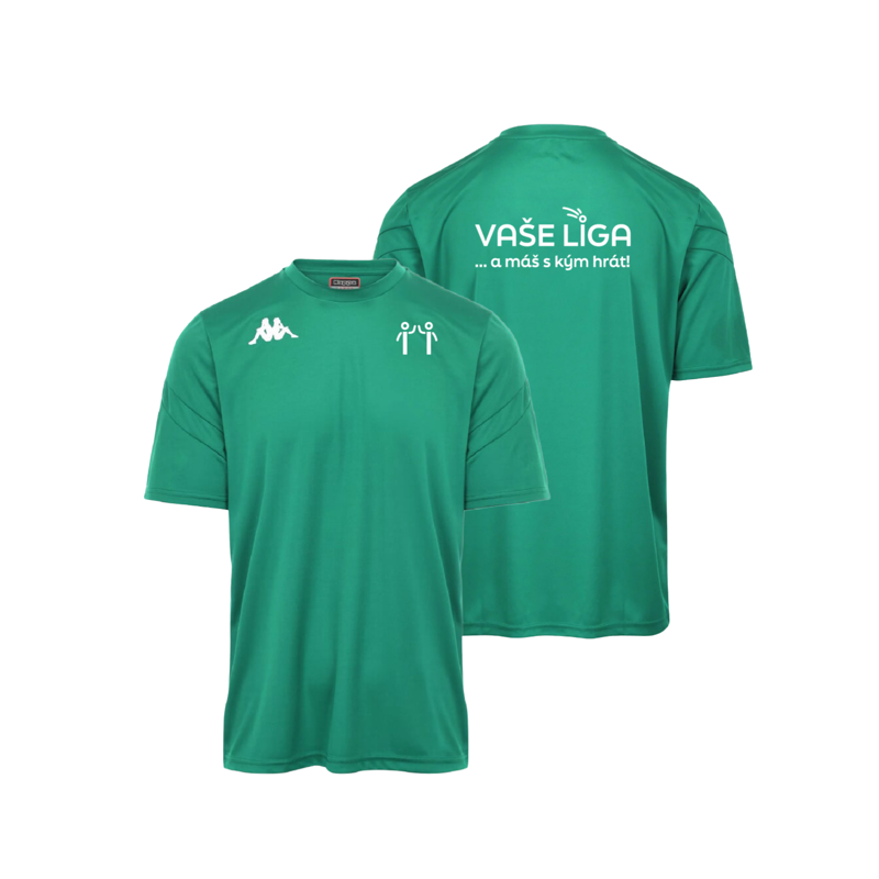 DOVO triko Vaše Liga Jr zelená