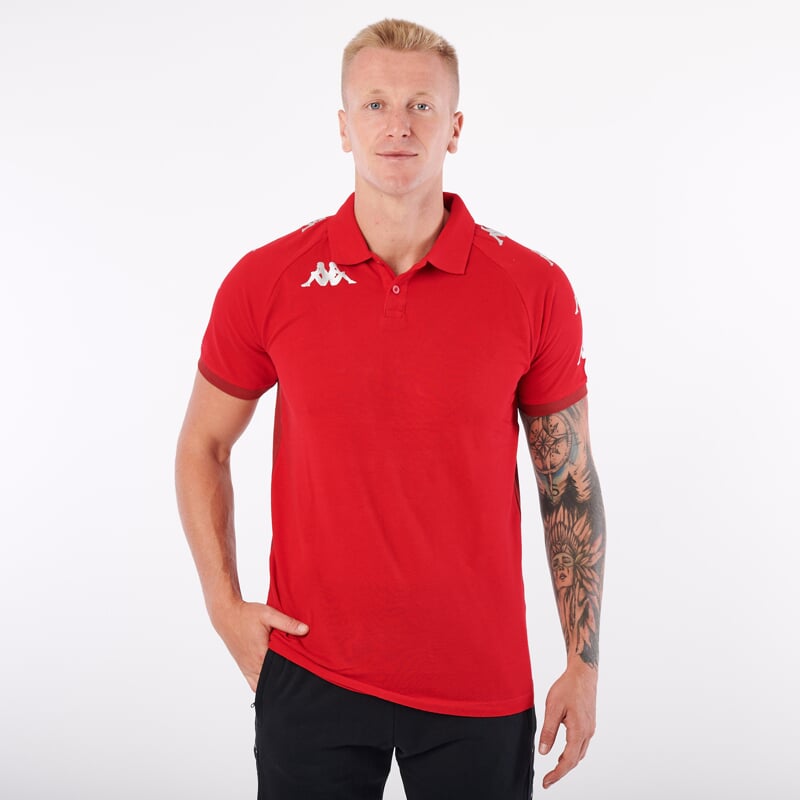 KAPPA4SOCCER CALDES polokošile červená