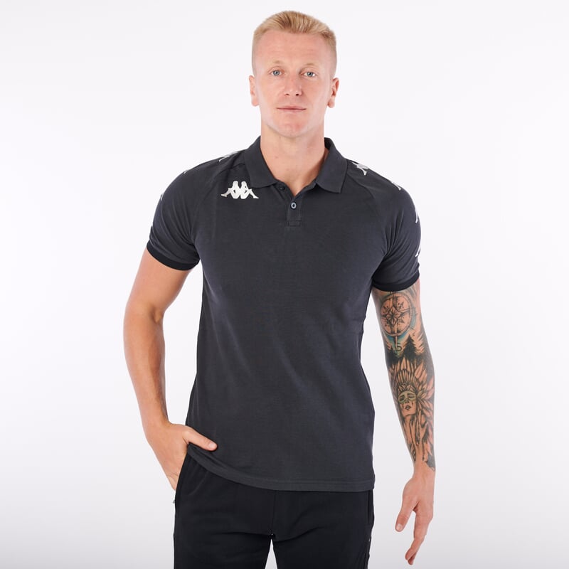 KAPPA4SOCCER CALDES polokošile tmavě šedá