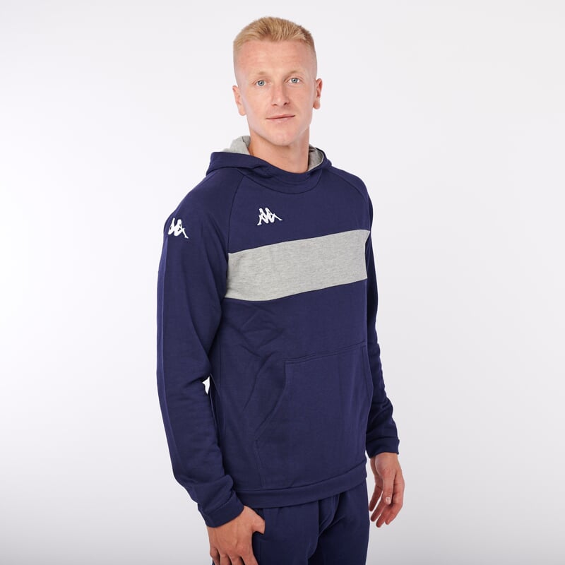 KAPPA4SOCCER DACCIO mikina tmavě modrá/šedá