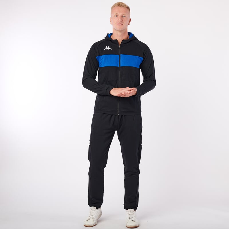 KAPPA4SOCCER DACCIOZI mikina černá/modrá